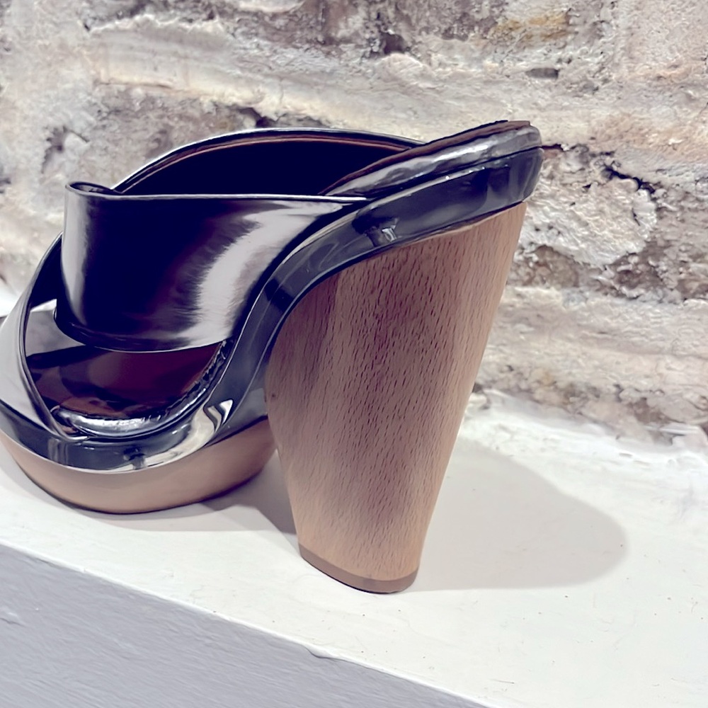 Metallic silver Marni platform - Picture 5 of 9